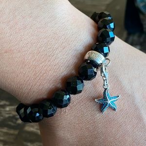 Thomas Sabo obsidian bracelet